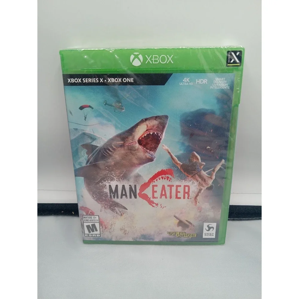 MANEATER Xbox One & Series X Video Game - NEW Factory‎ Sealed